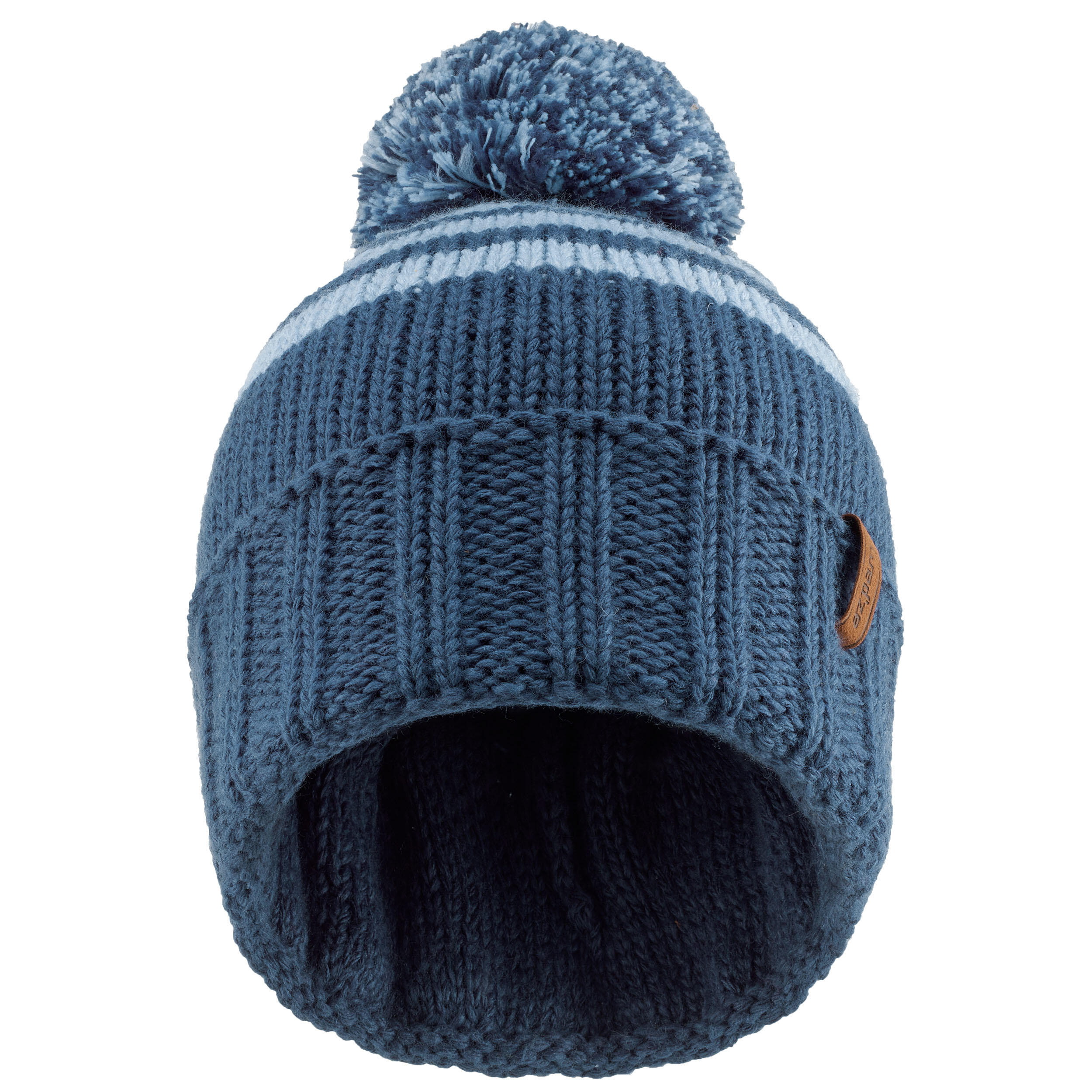 ADULT SKI HAT GRAND NORD MADE IN FRANCE NAVY BLUE-BLUE 3/8