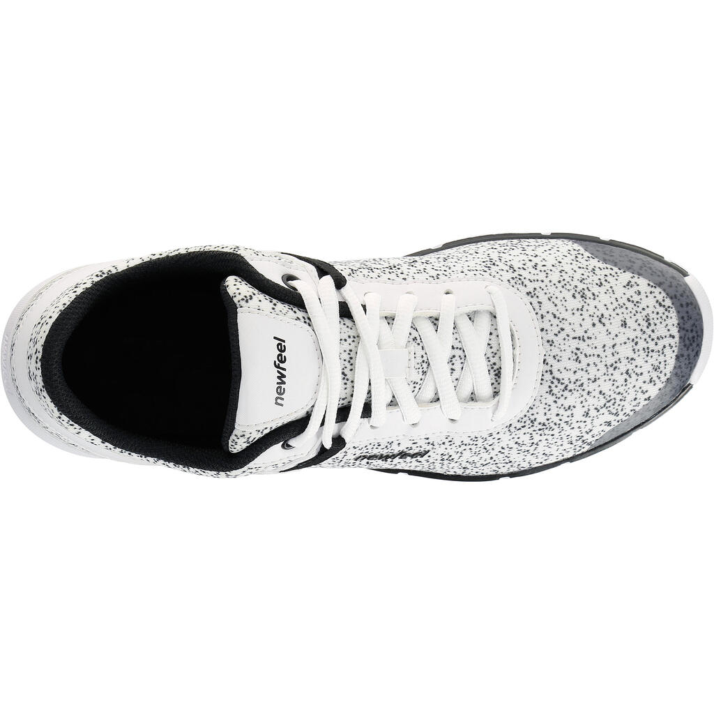 Soft 540 Women's Fitness Walking Shoes - Mottled White