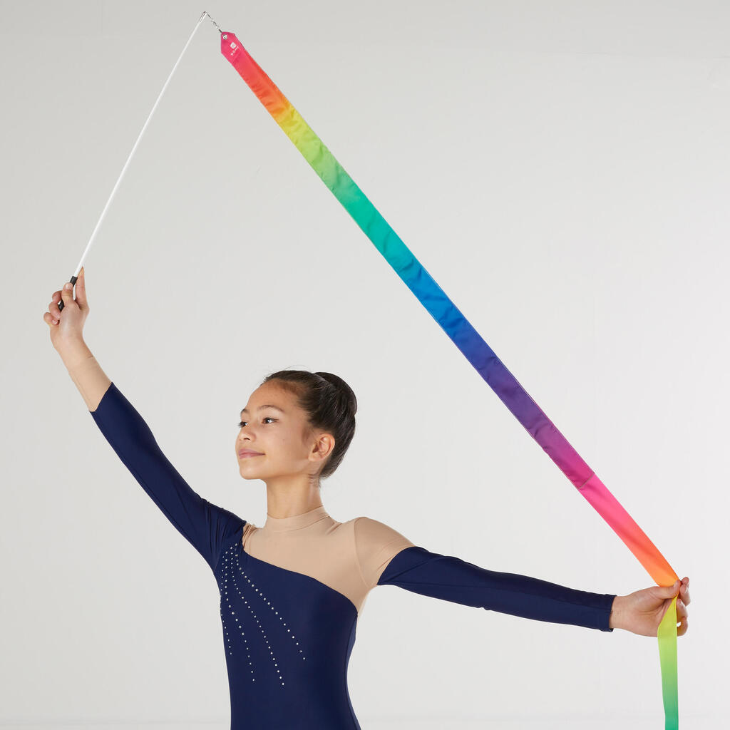 Rhythmic Gymnastics (RG) 6 m Ribbon - Multicoloured