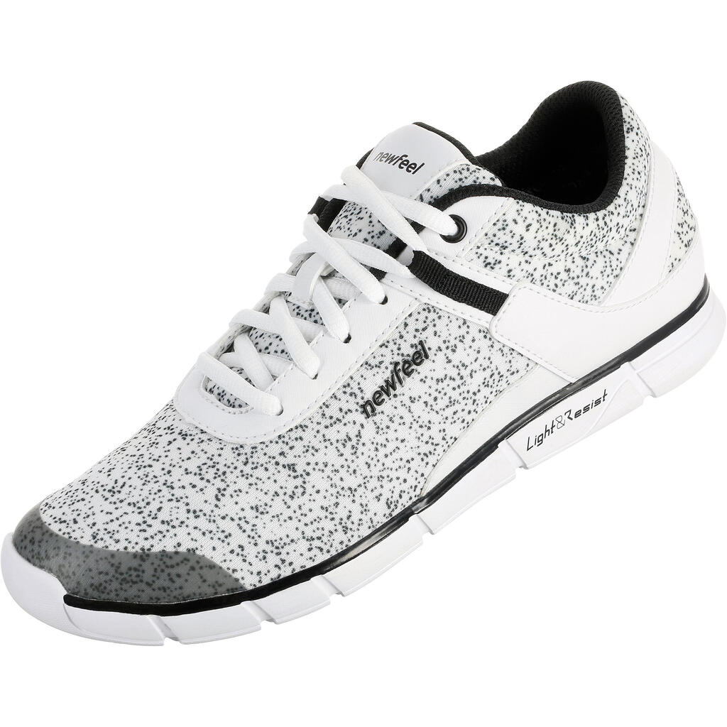 Soft 540 Women's Fitness Walking Shoes - Mottled White