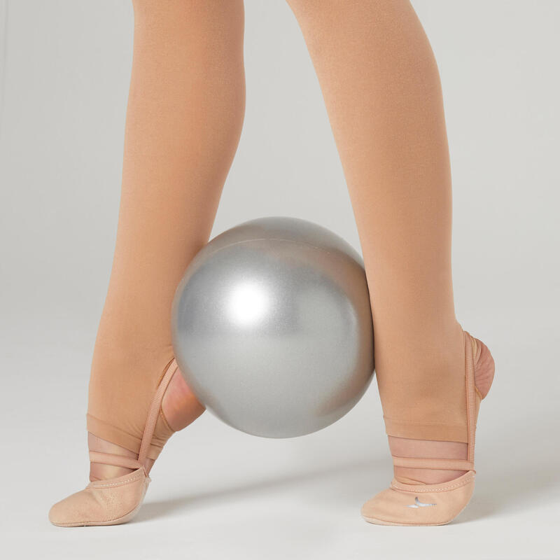Minge Gimnastică Ritmică 18,5 cm Argintiu