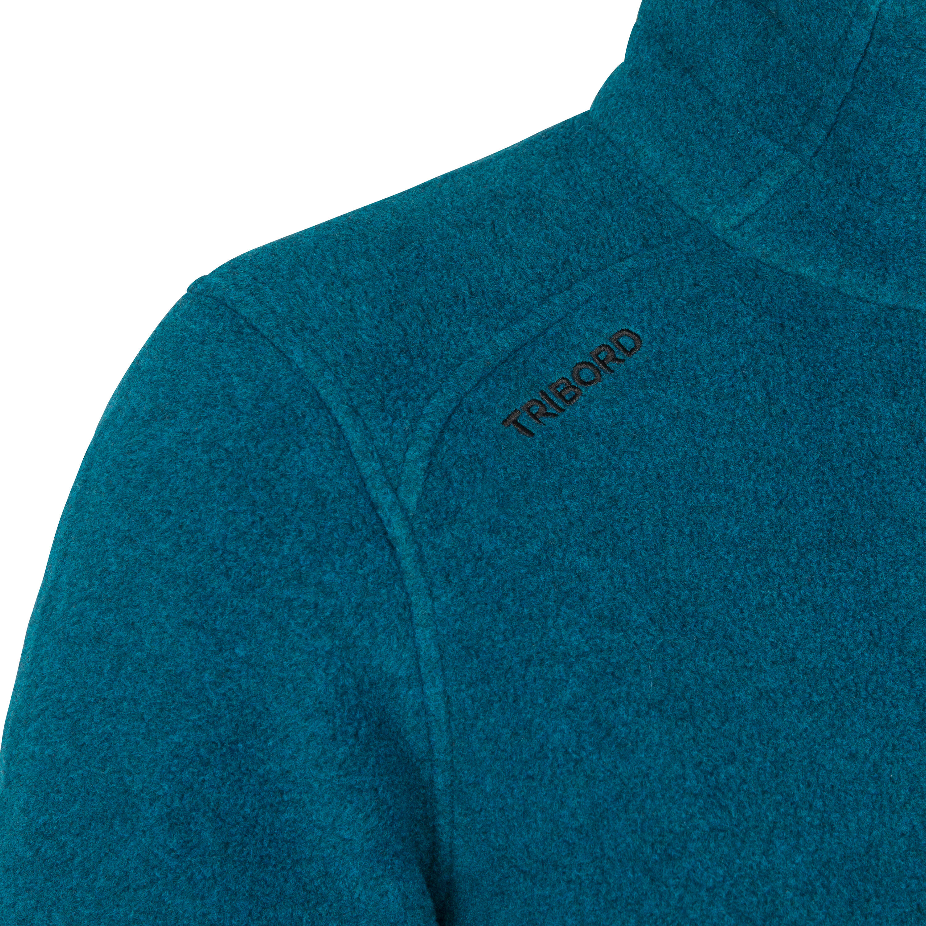 Women warm fleece sailing jacket 100 - Petrol 9/10