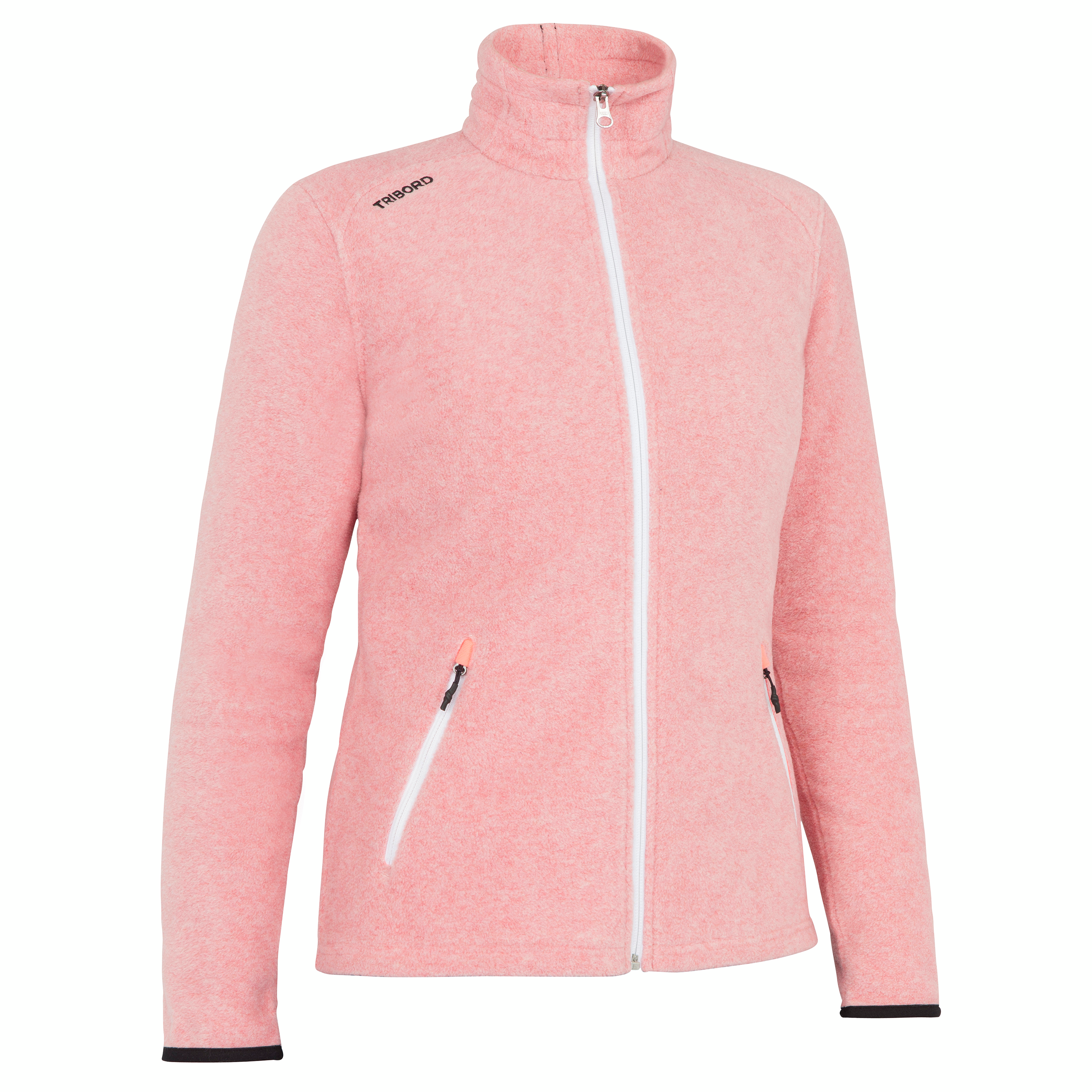 Polaire chaude de voile Sailing 100 Femme Rose clair