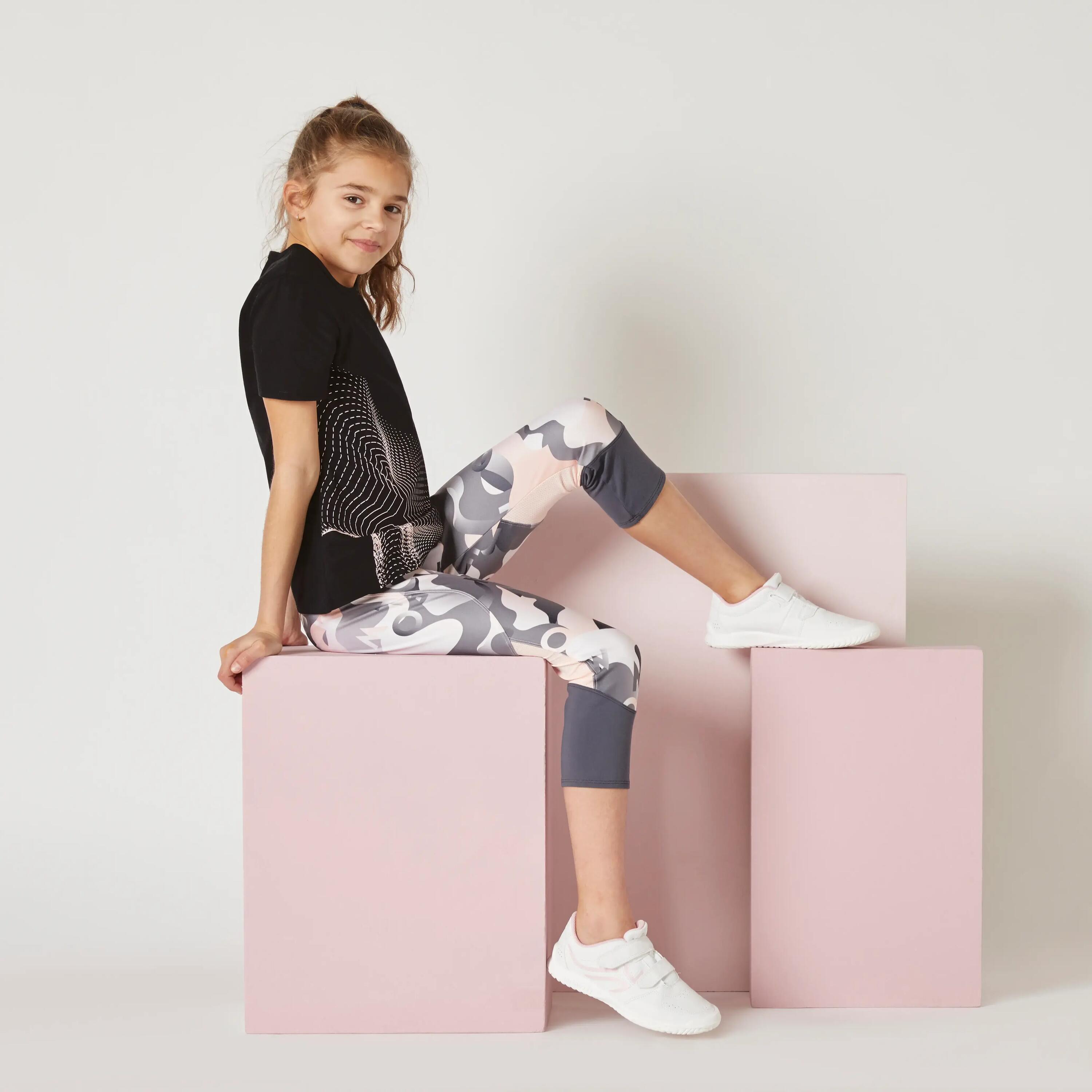 Kids' Basic T-Shirt - Black Print 3/12