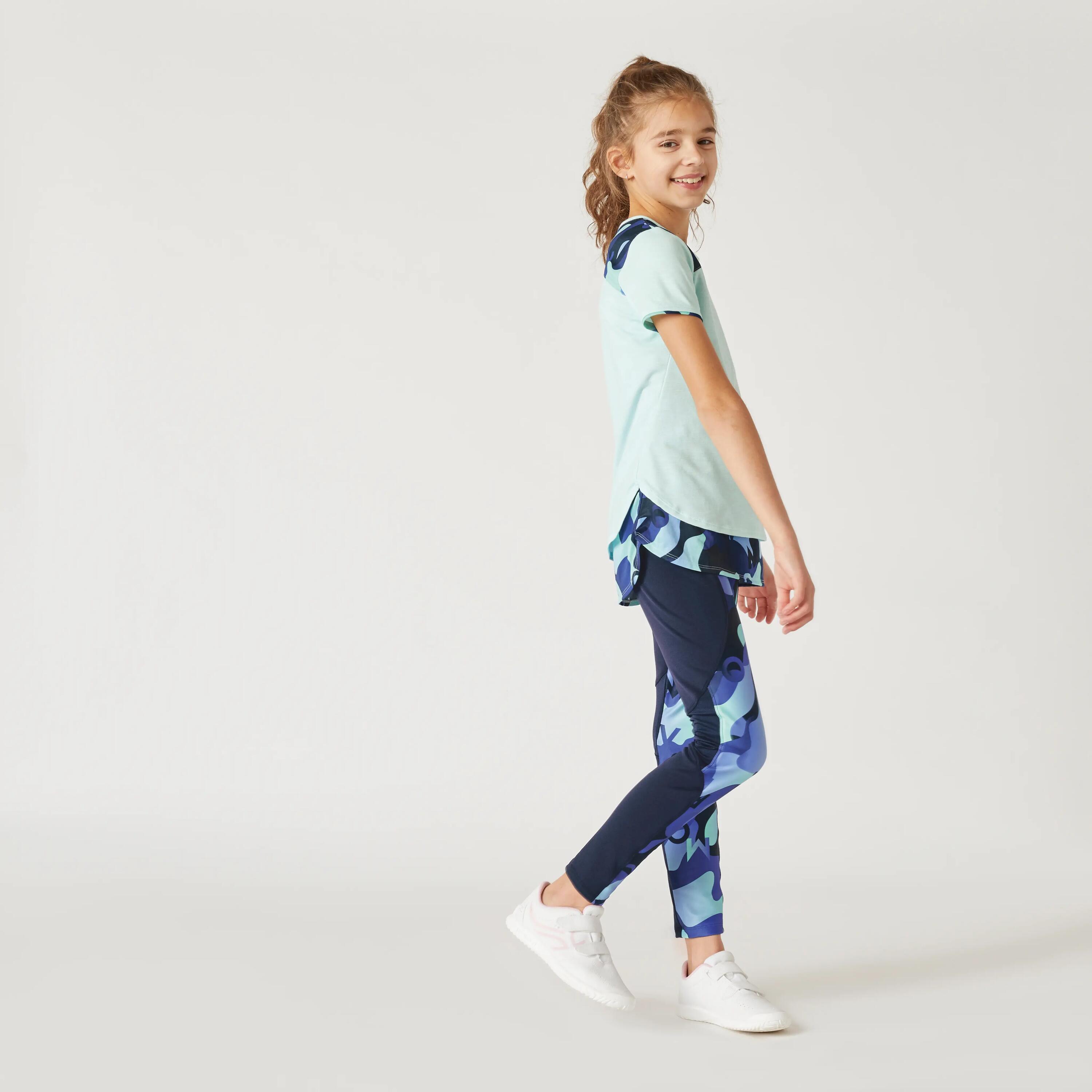 Girls' 2in1 T-shirt - Green 7/7