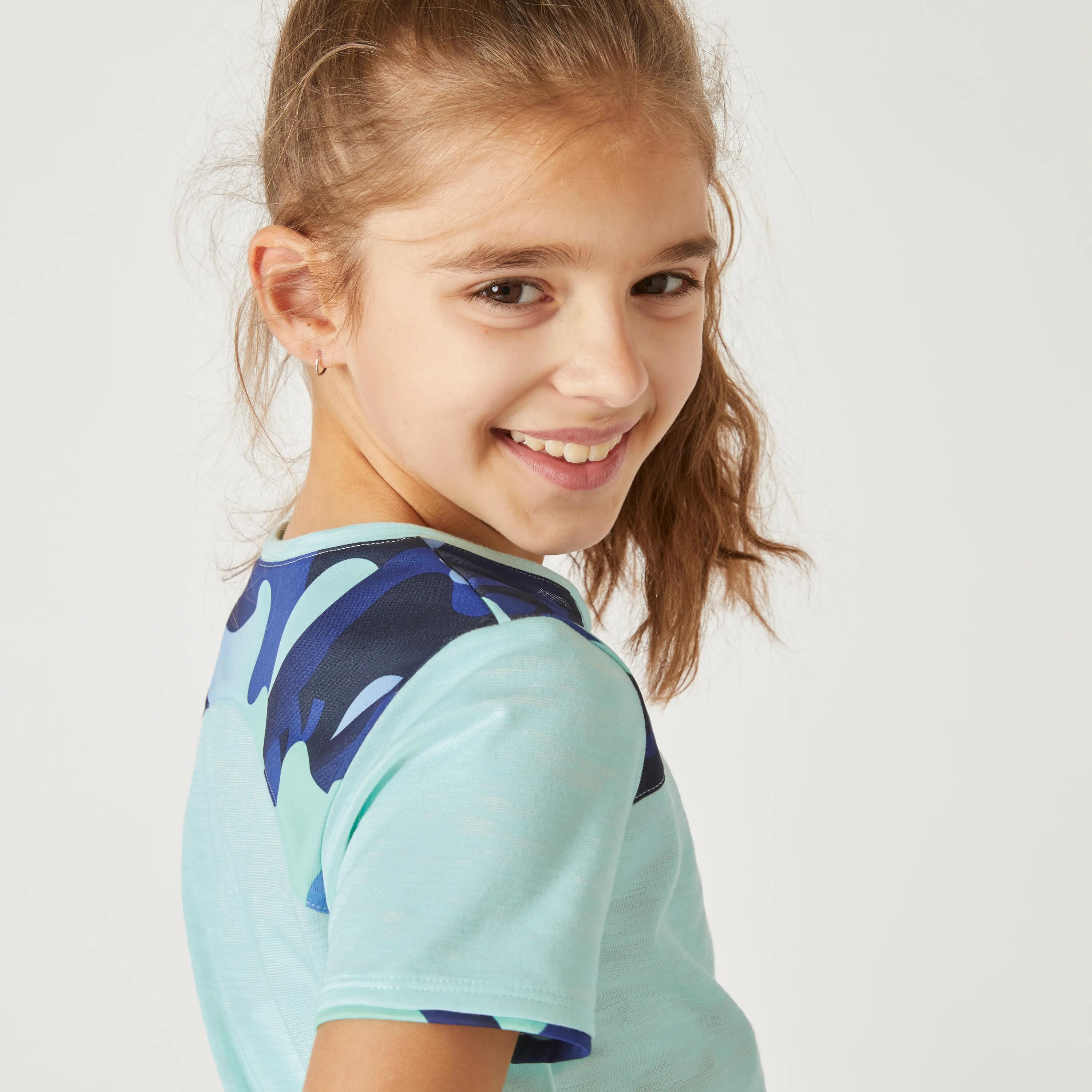 Girls' 2in1 T-shirt - Green 4/7