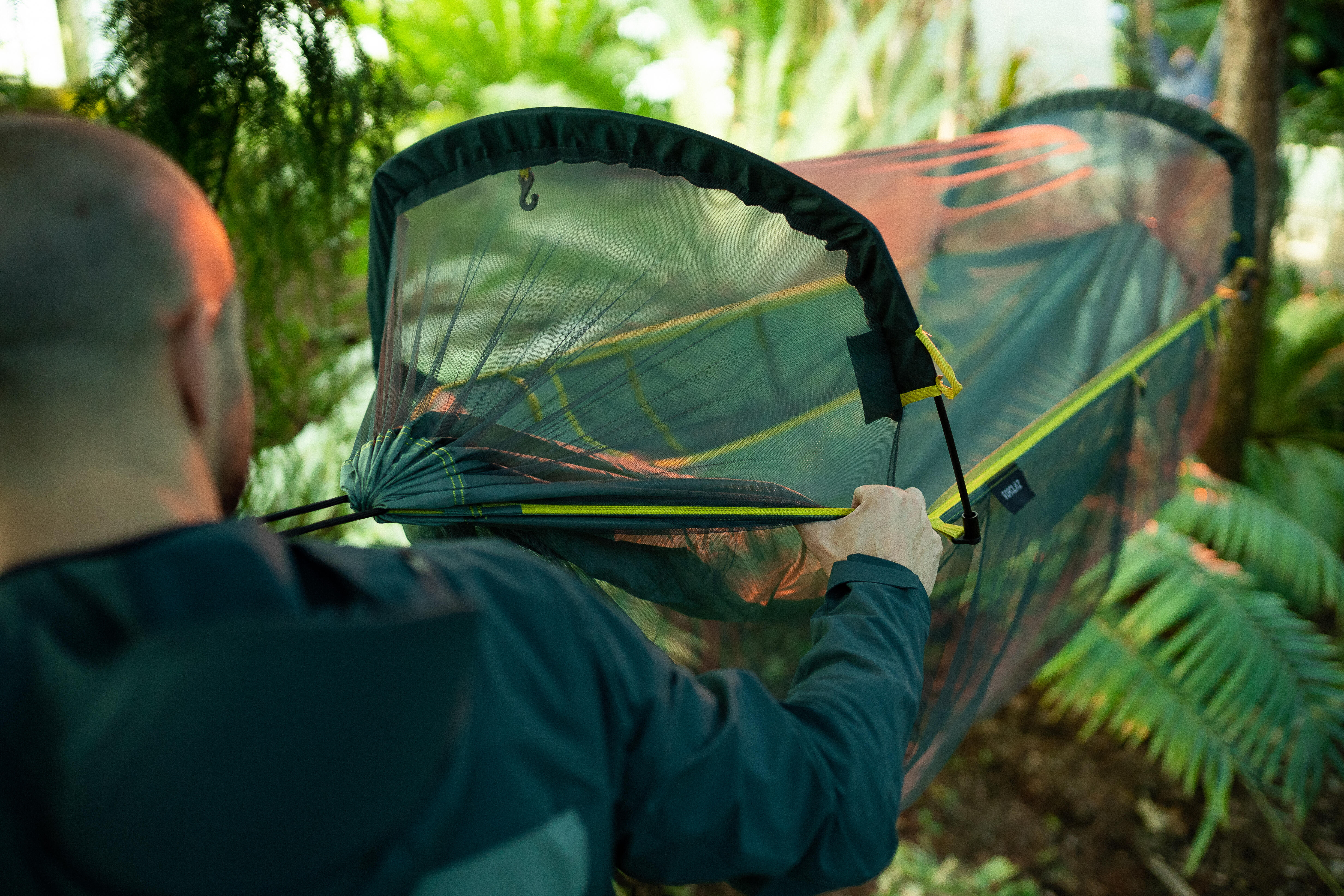 Tropic 500 1-person anti-mosquito hammock - FORCLAZ