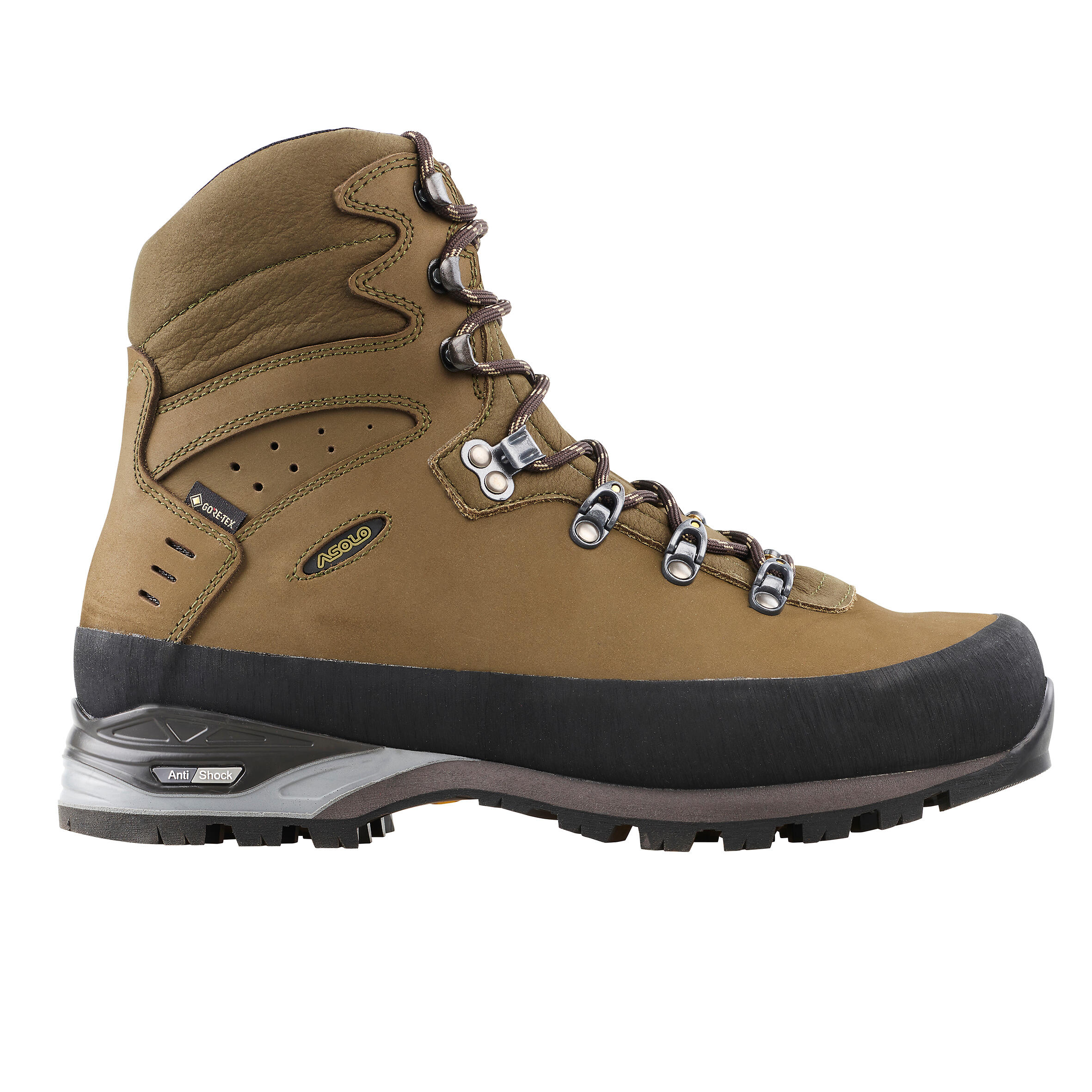 Waterproof Country Sport Boots Asolo X-Hunt Mountain Gore-Tex Vibram 3/12