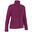 Women warm fleece sailing jacket 100 - Mottled dark Violet