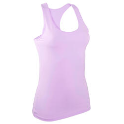 Camiseta sin mangas espalda natación Fitness MY TOP DOMYOS | Decathlon