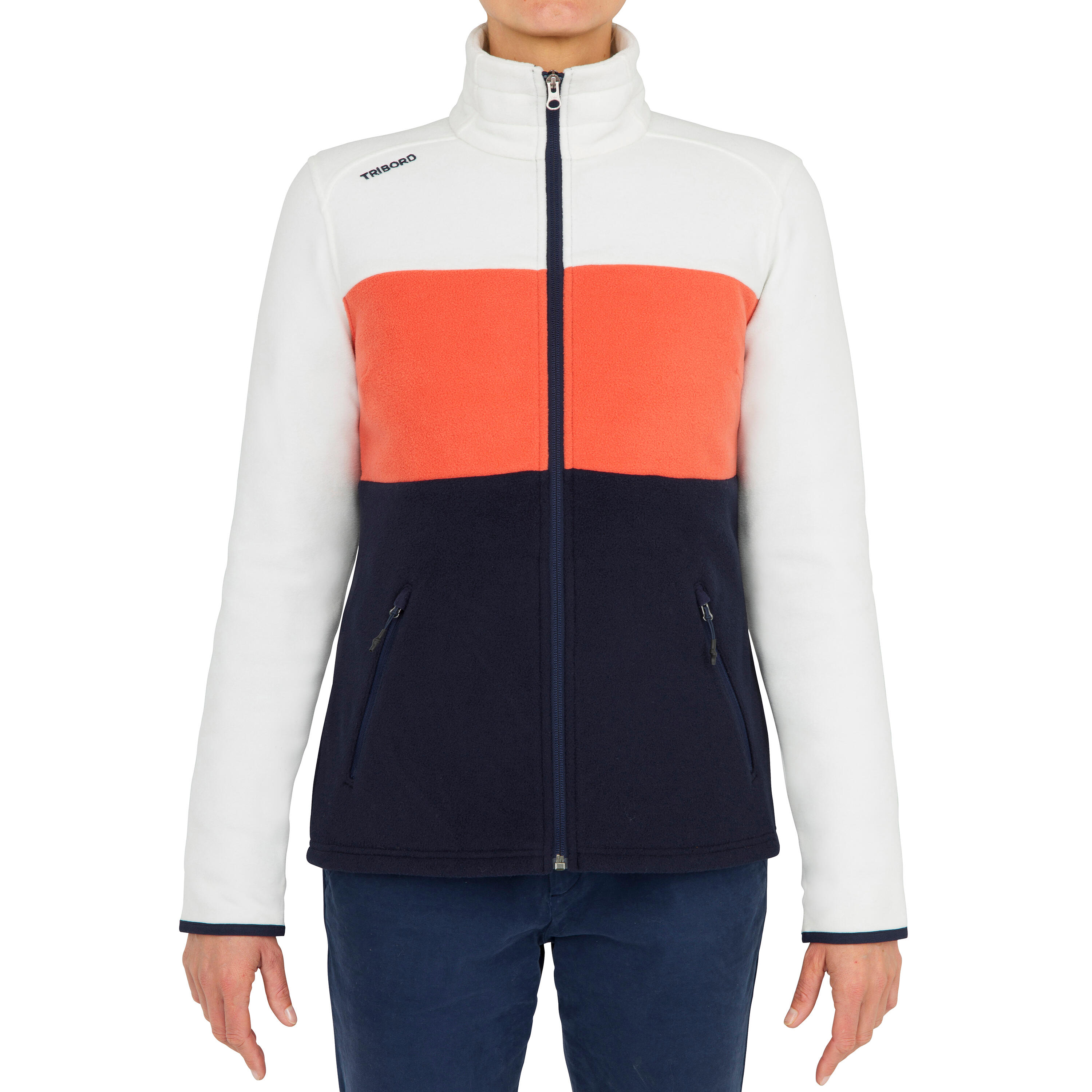 Women’s sailing warm fleece Sailing 100 2/10