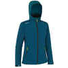 Softshelljacke Segeln Damen Sailing 900 winddicht petrol