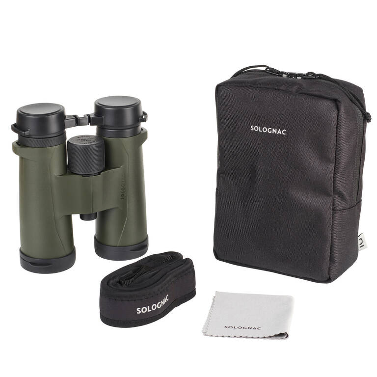 Waterproof binoculars 500 10x32 - khaki