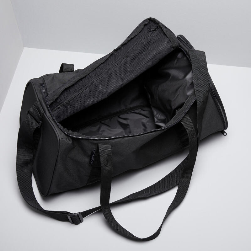 Geantă Fitness cardio 20 L Negru