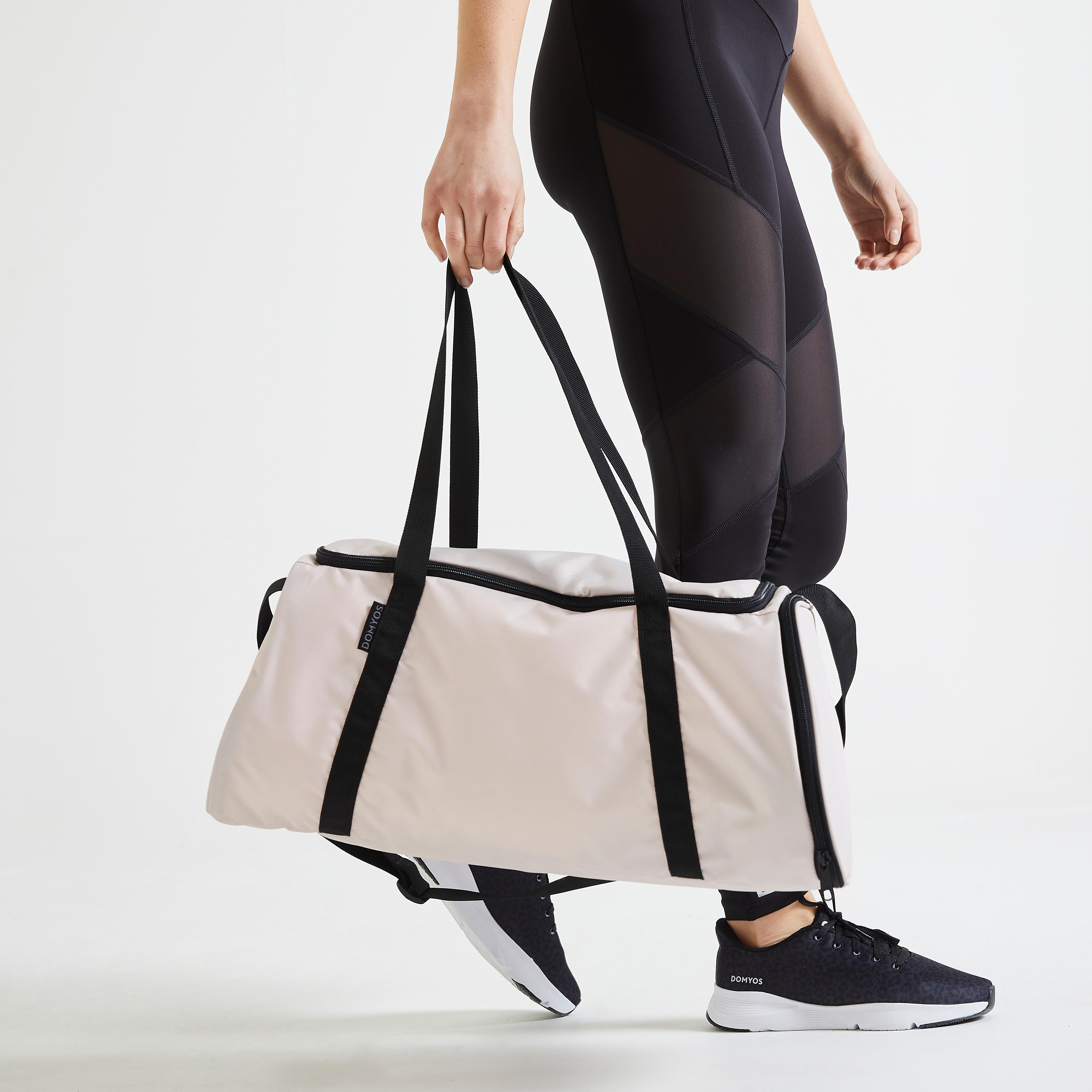 Borsa fitness 20 litri nera DOMYOS | DECATHLON