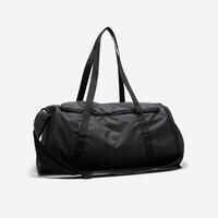 Bolsa gimnasio fitness 20L Mujer Domyos negro