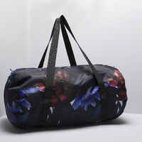 Fold-Down Fitness Bag 30L - Jungle Print, To Match With Our Outfits