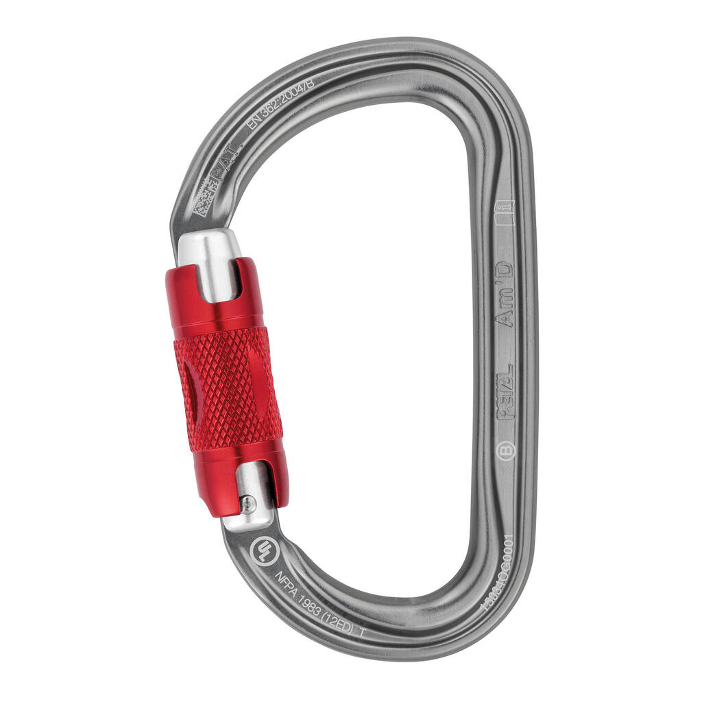 Karabinas „Petzl Am’D Twist-Lock“