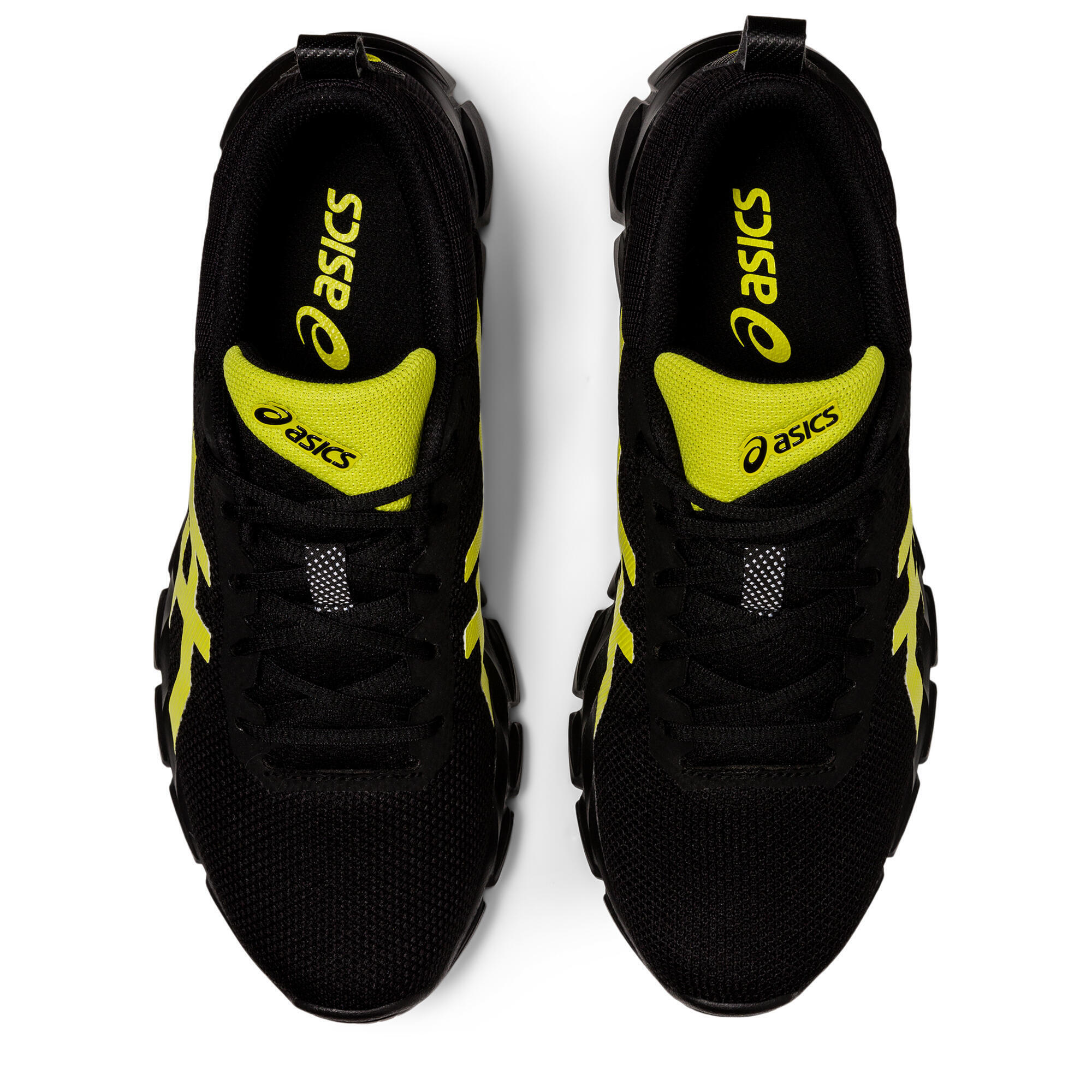 asics jaune noir