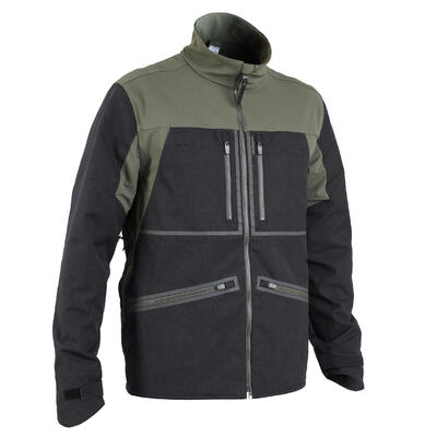Ademende en verstevigde outdoor jas 900 bos