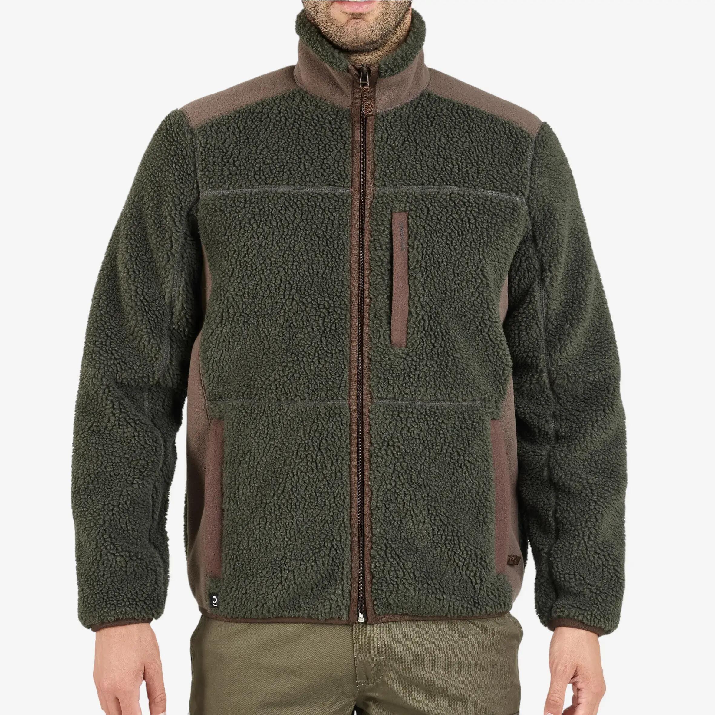 HUNTING SHERPA FLEECE 500 GREEN -  1