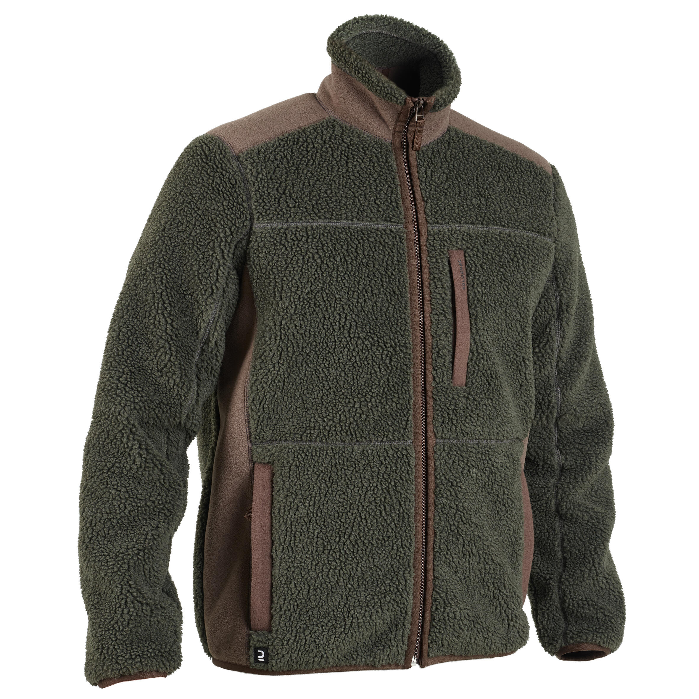 HUNTING SHERPA FLEECE 500 GREEN 1/9