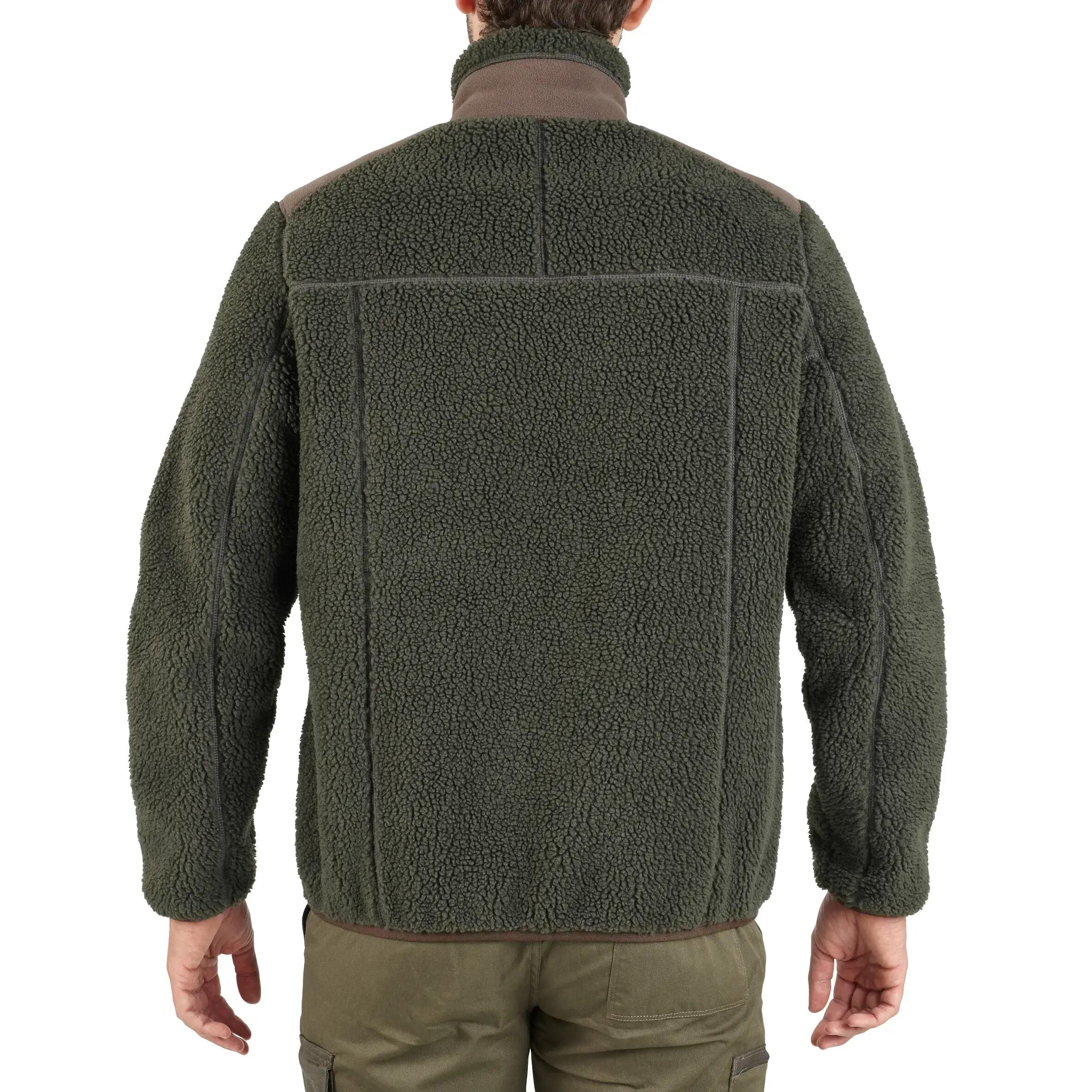 HUNTING SHERPA FLEECE 500 GREEN -  5