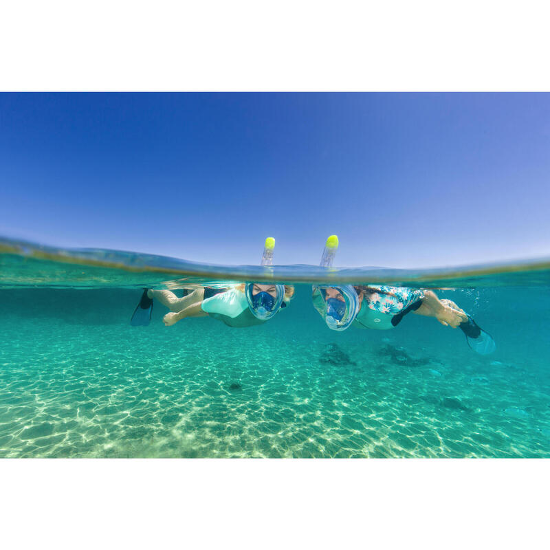 Mască Easybreath + 540 pentru snorkeling la suprafață cu supapă acustică Adulți