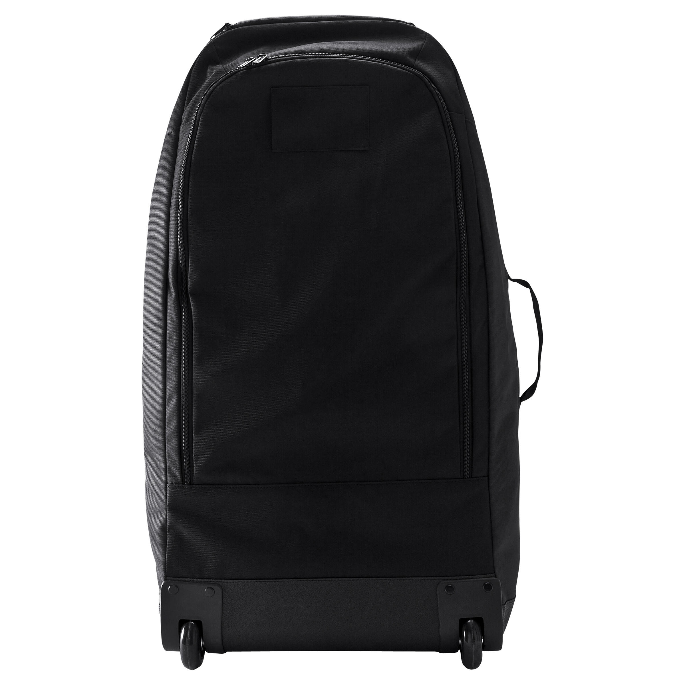 Sport 90L wheeled suitcase/backpack - black/blue 4/15