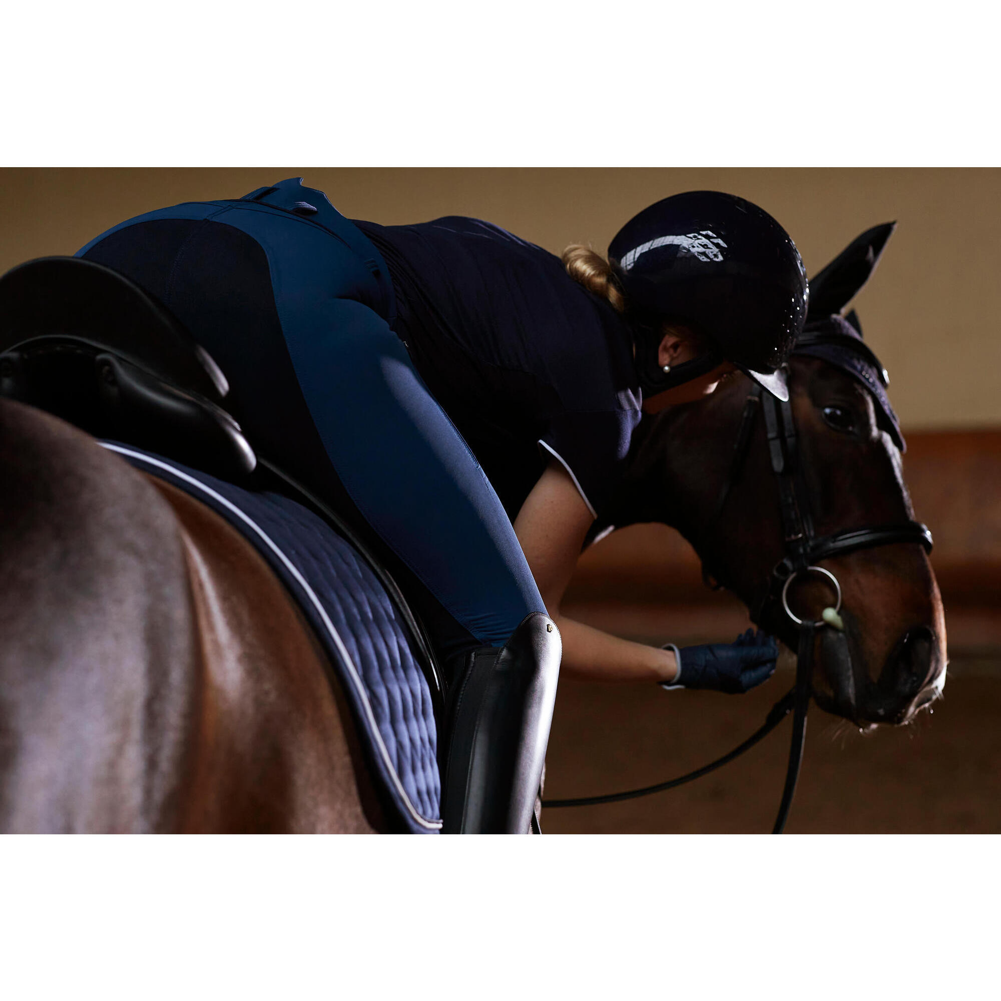 HORSE DRESSAGE MAT MARINE 900