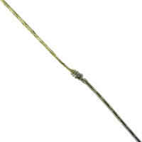 20 M STIFF COATED BRAIDED CARP FISHING LEADER  - GREEN/GREY