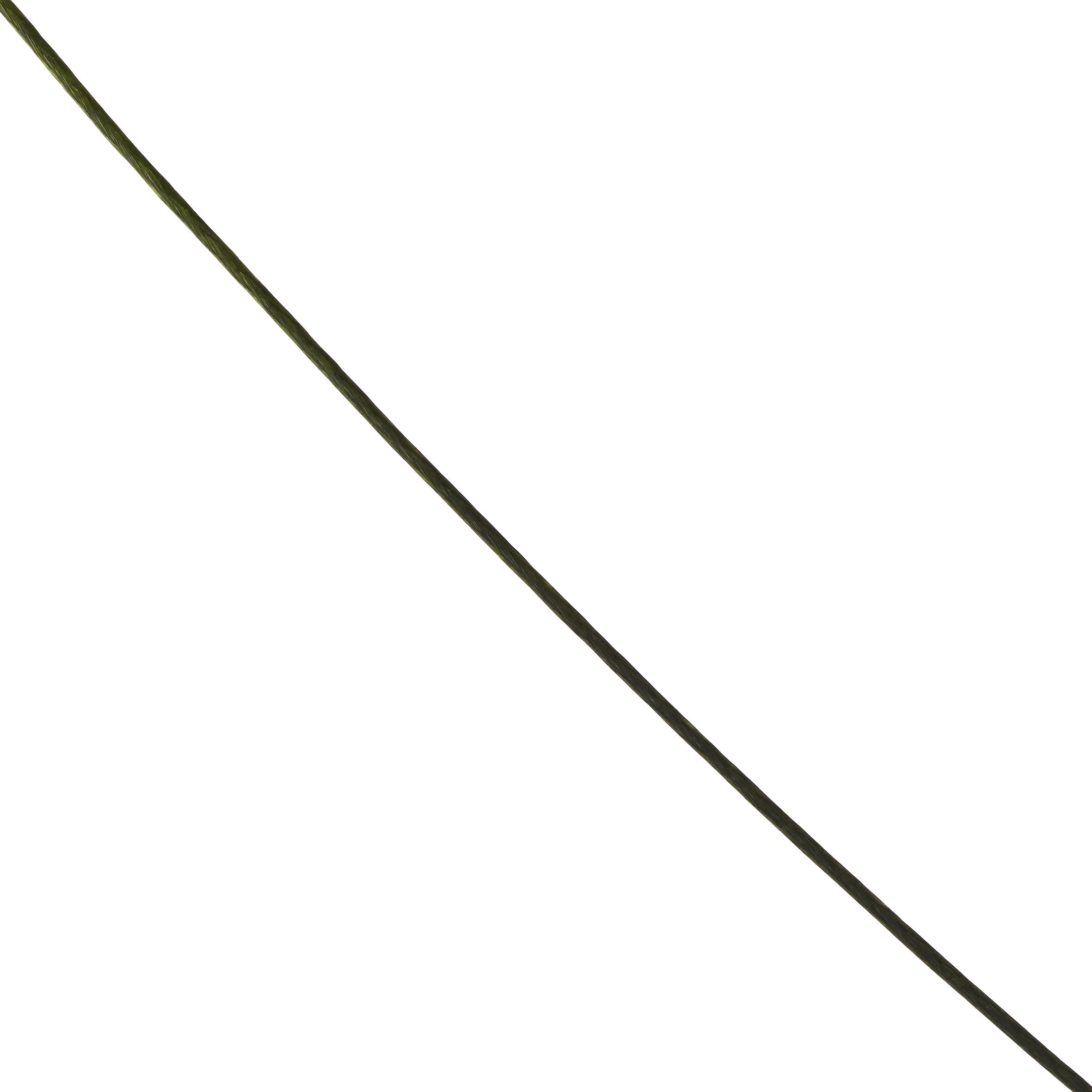 Bas de ligne Tresse Flow vert/gris 20M Pêche de la carpe 3/6