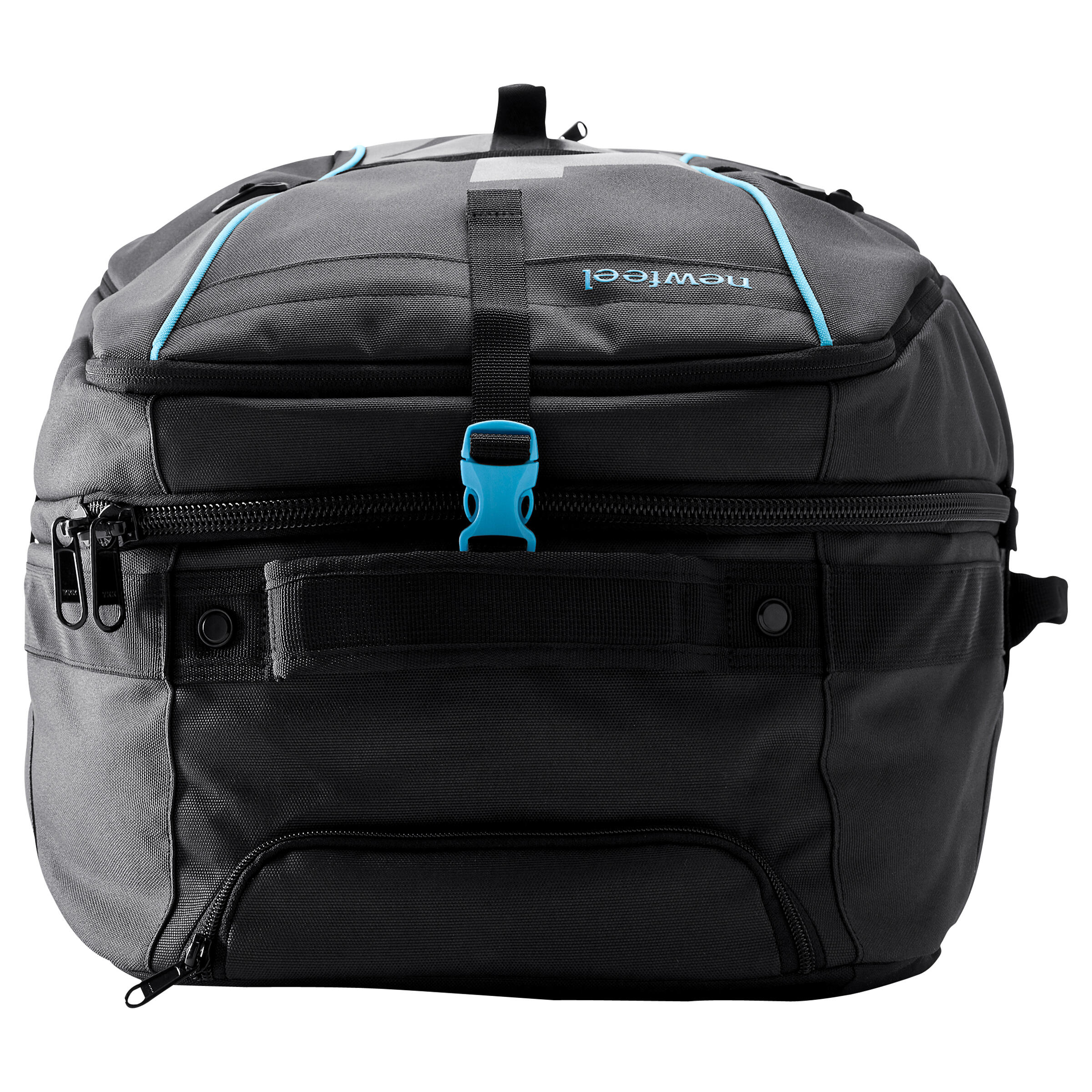 Sport 90L wheeled suitcase/backpack - black/blue 12/15