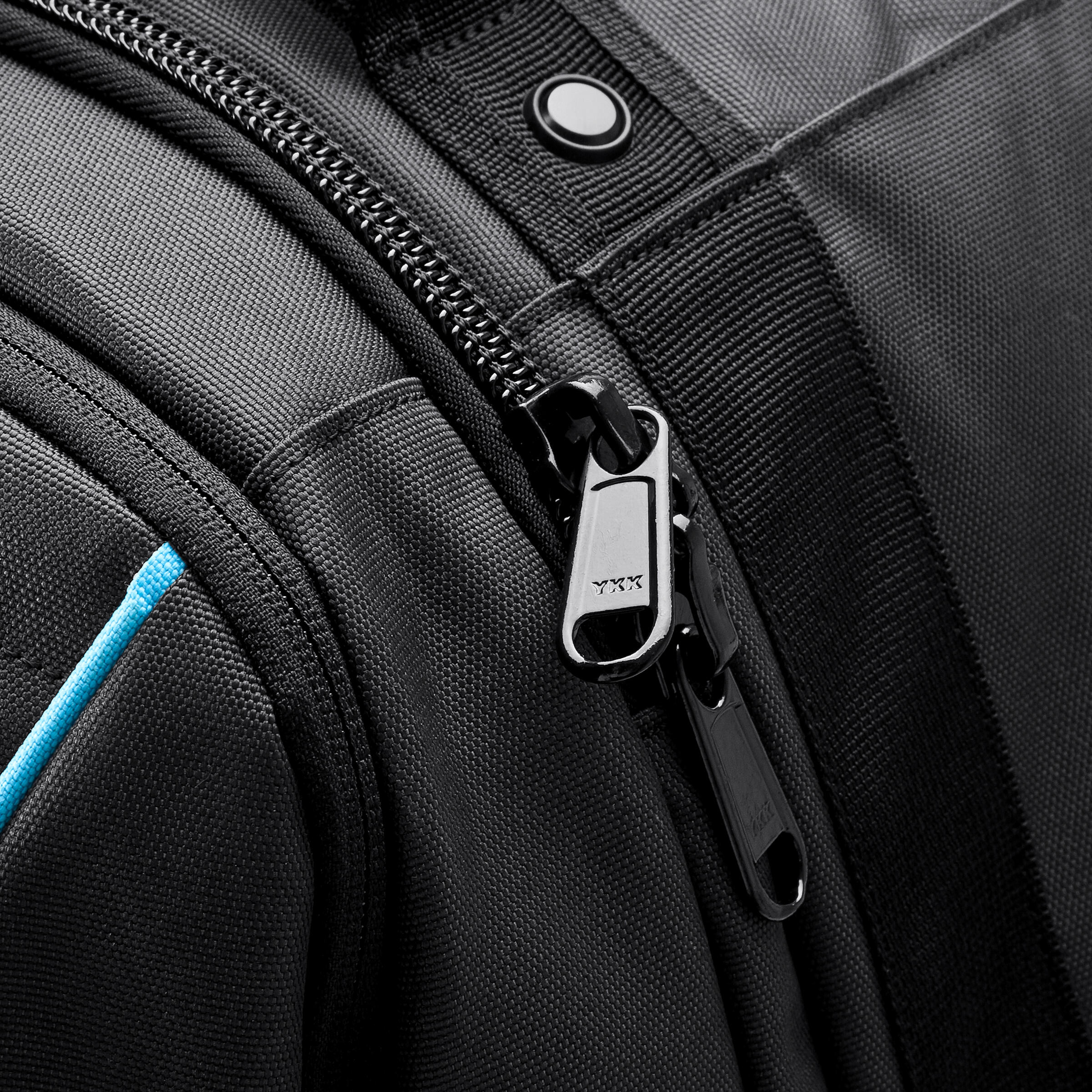 Sport 90L wheeled suitcase/backpack - black/blue 7/15