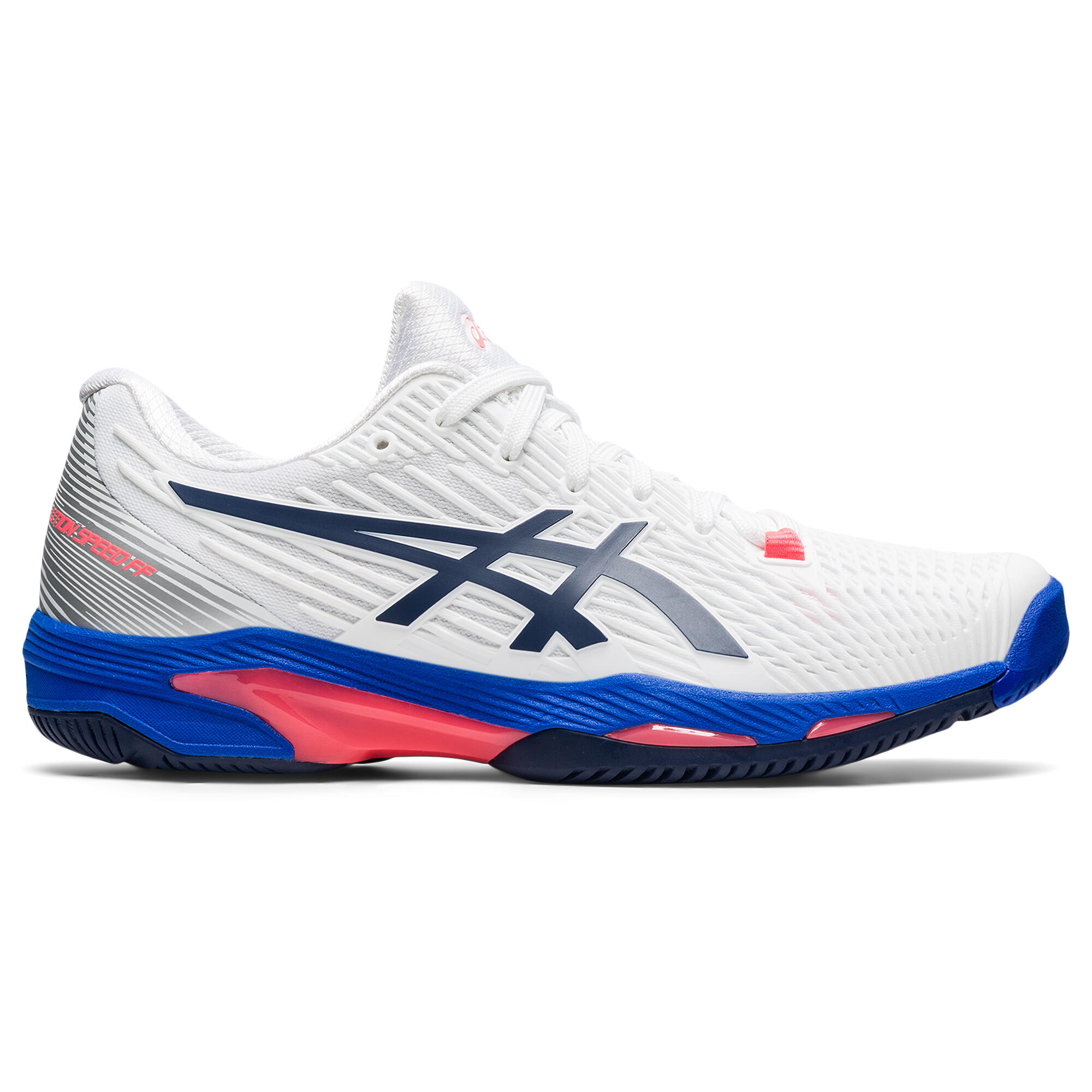 ASICS Scarpe tennis donna SOLUTION SPEED bianco-azzurro