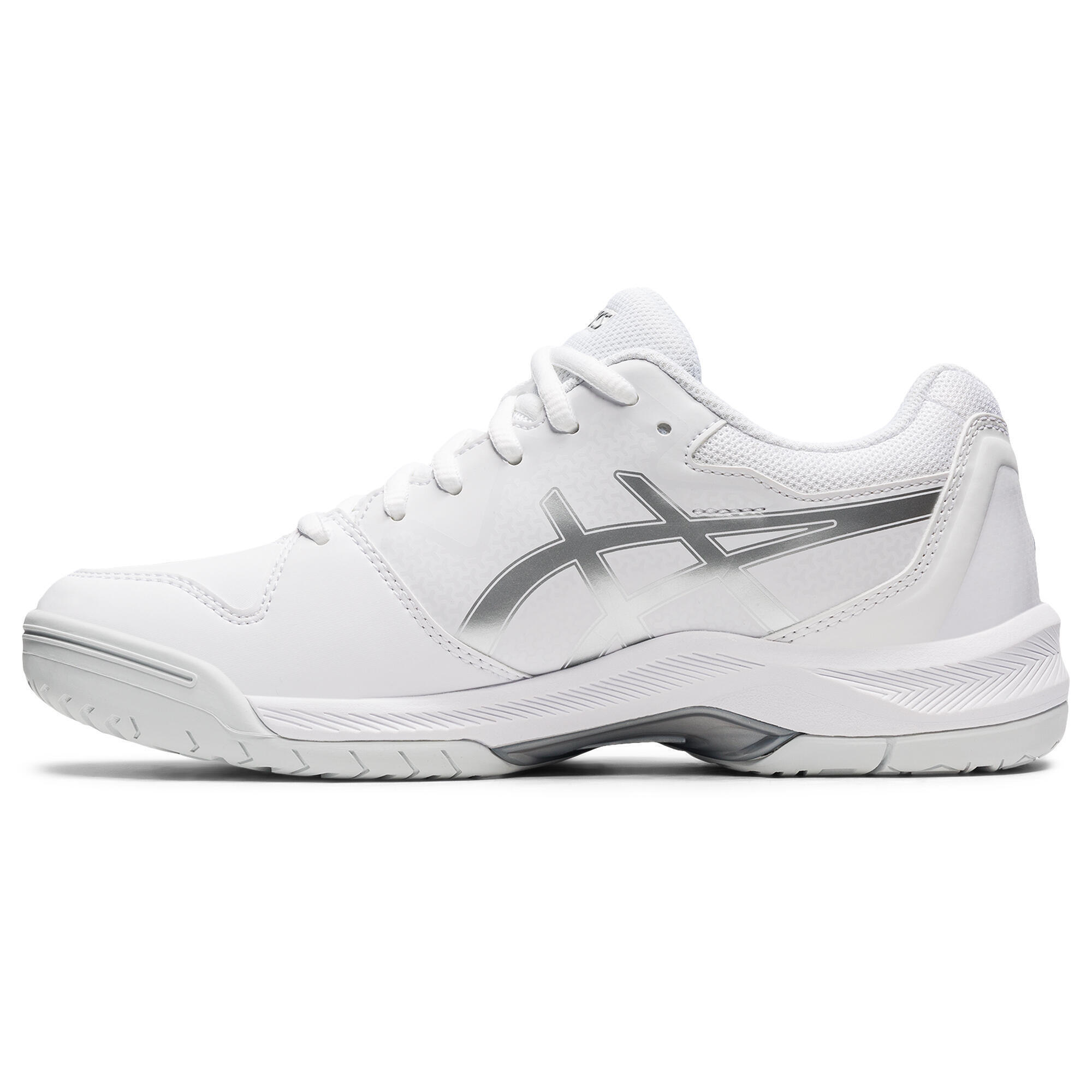 Zapatillas de tenis Mujer Asics Gel Dedicate 7 blanco plata