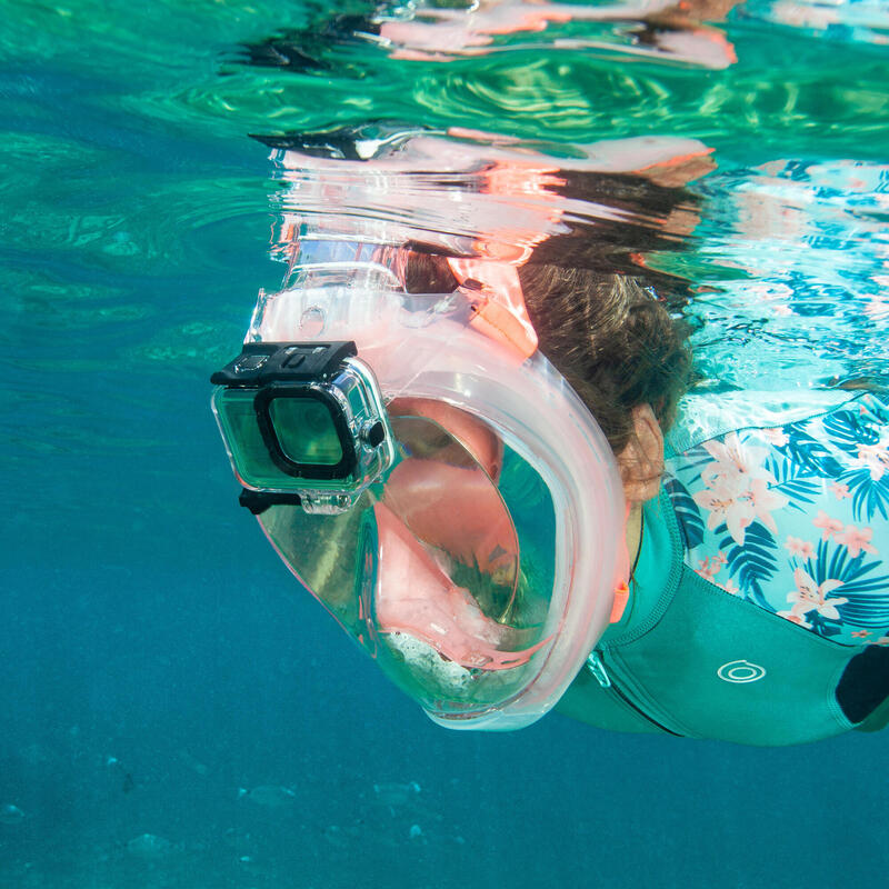 Fixação de câmara para a máscara de snorkeling Easybreath 