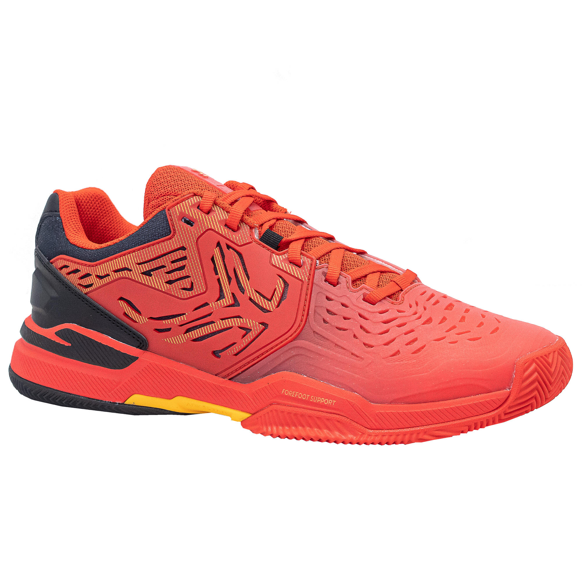 Zapatillas de tenis tierra batida Hombre Artengo TS560 naranja Decathlon