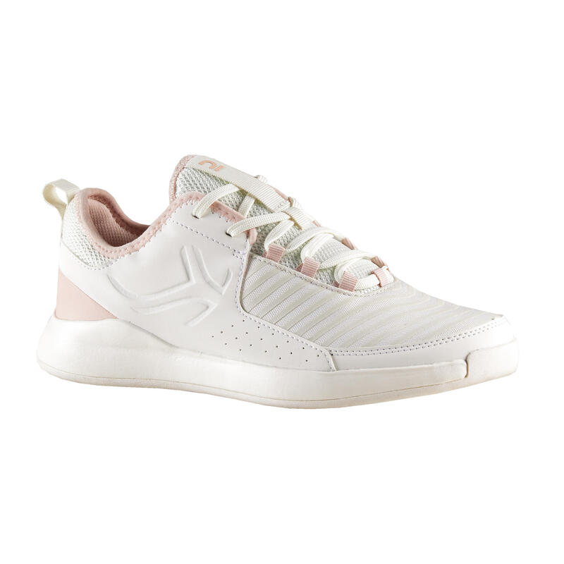 Women's Tennis Shoes TS 130 - Off-White/Pink