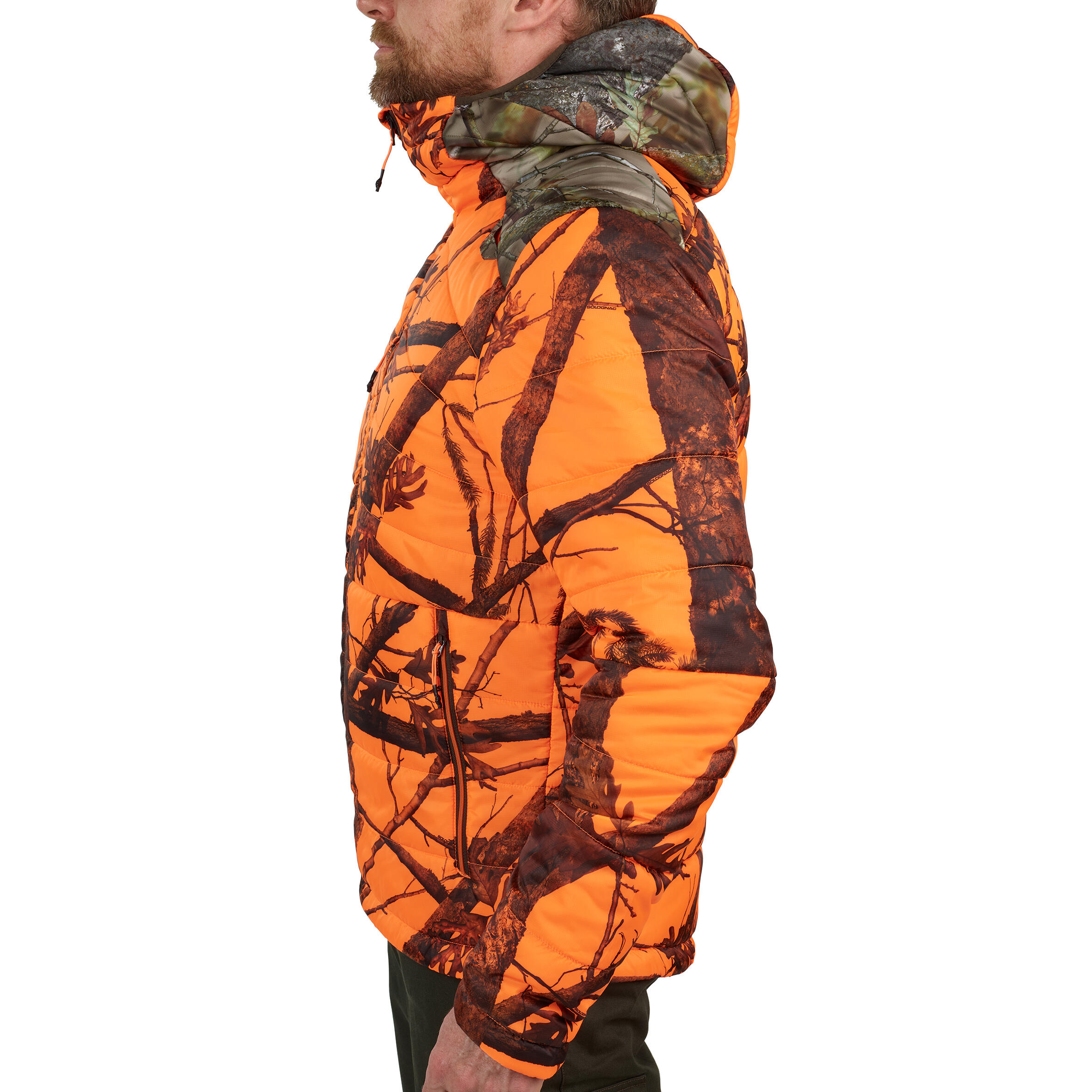 PACKABLE DOWN JACKET FOR HUNTING 900 - CAMOUFLAGE 11/23