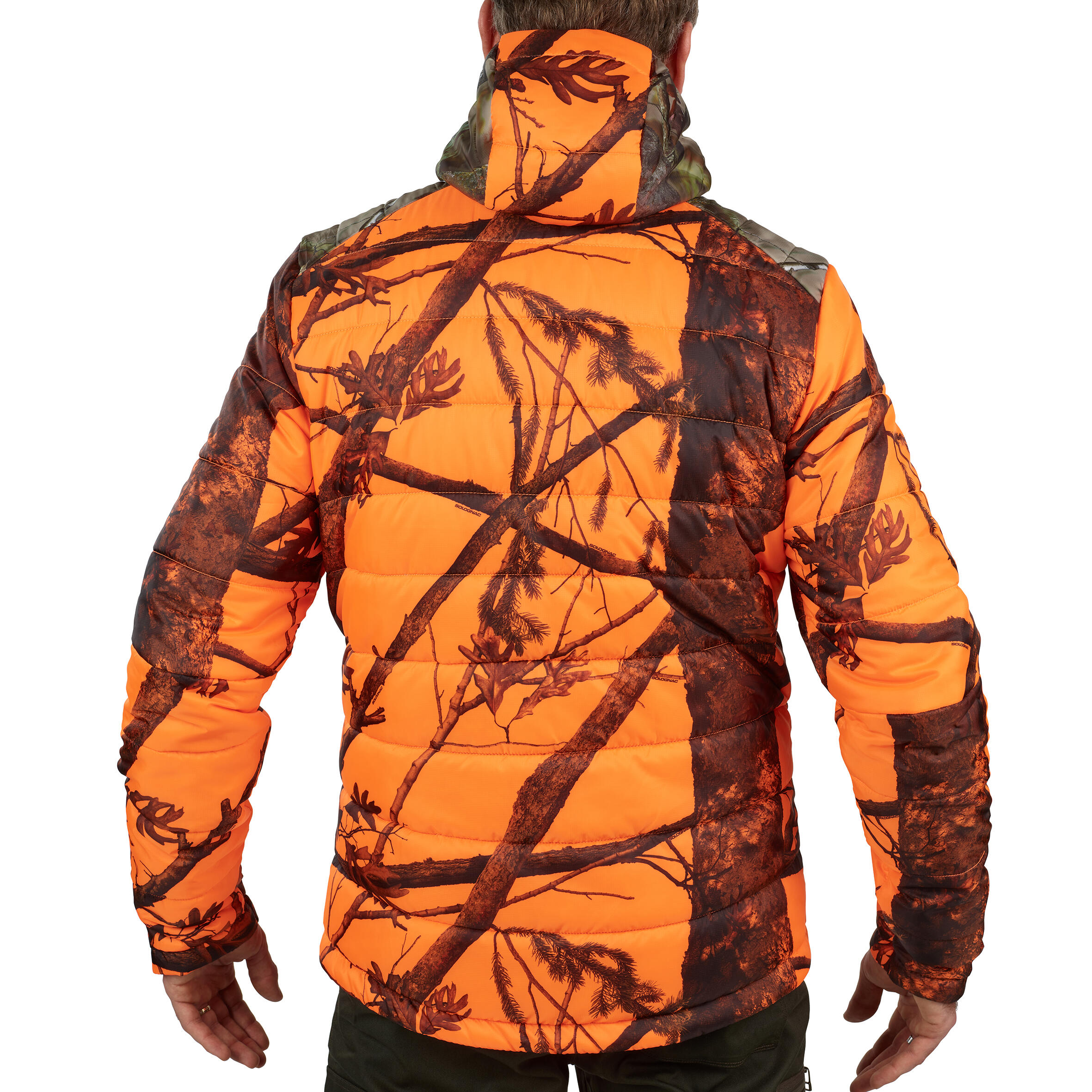 PACKABLE DOWN JACKET FOR HUNTING 900 - CAMOUFLAGE 9/23