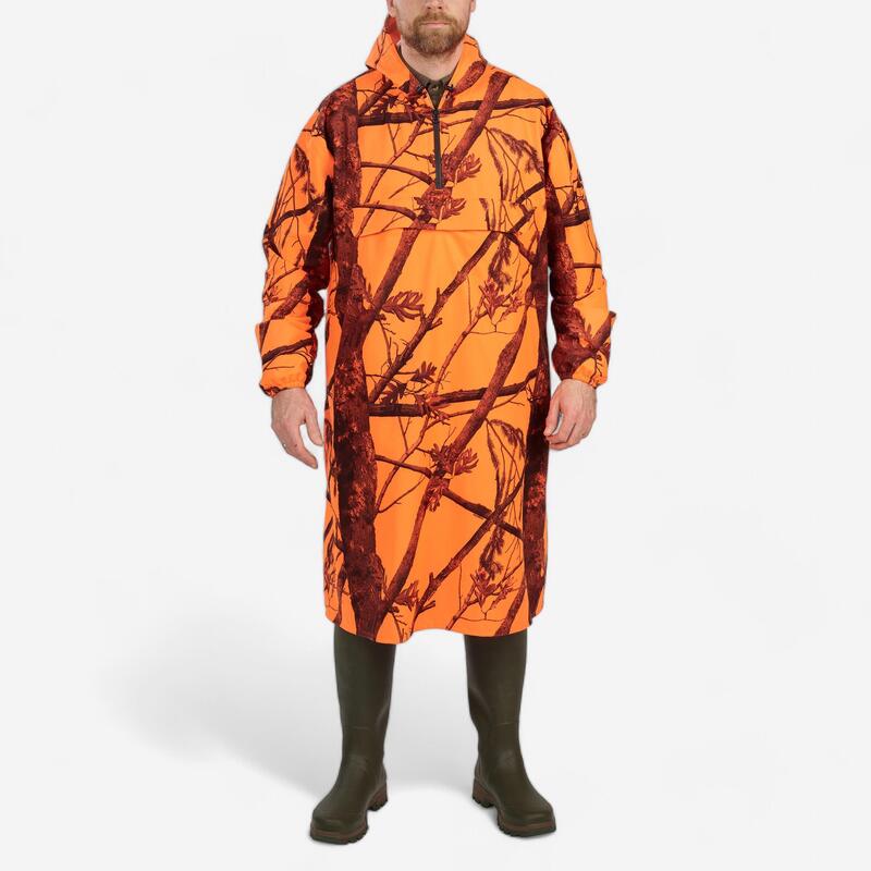 Regenponcho 500 camouflage / orange