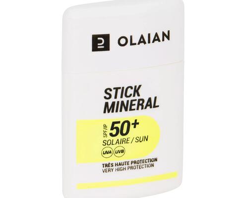 STICK solaire minéral et naturel pour le visage SPF50+ .