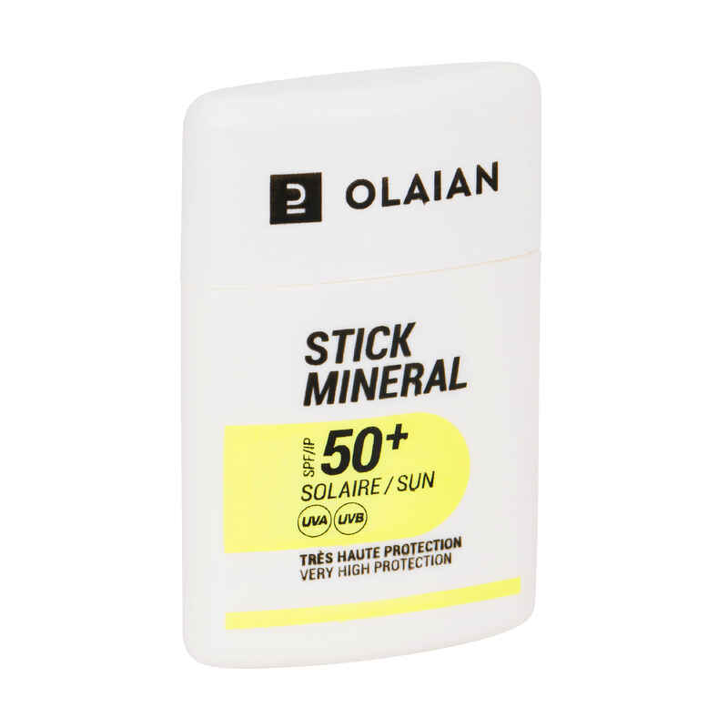 Sonnenschutz Surfen mineralisch/natürlich für das Gesicht SPF50+ - Stick weiss