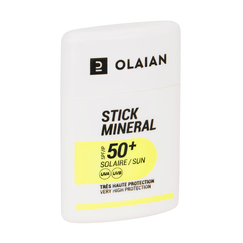 Natural, mineral sunscreen STICK for the face SPF50+ WHITE.