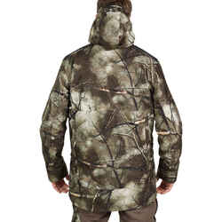 HUNTING JACKET WARM AND WATERPROOF 500 3 IN 1 TREEMETIC