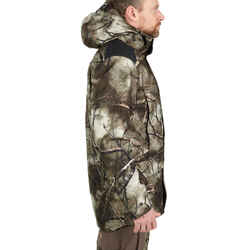 HUNTING JACKET WARM AND WATERPROOF 500 3 IN 1 TREEMETIC