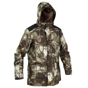 Chaqueta Caza Solognac 500 Hiombre Camuflaje Treemetic 3 En 1 Impermeable