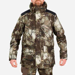 HUNTING JACKET WARM AND WATERPROOF 500 3 IN 1 TREEMETIC