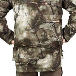 HUNTING JACKET WARM AND WATERPROOF 500 3 IN 1 TREEMETIC